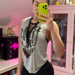 Charlotte Russe rock star tank